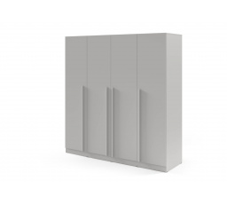 Skříň BRAGA 1 s šuplíky Šedá
