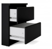 Noční stolek SIMPLICITY 069, Černý mat