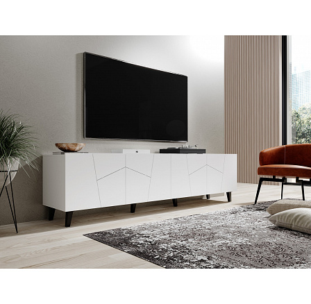 TV komoda ETNA, bílá matná TV komoda ETNA, bílá matná