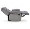 Polohovací křeslo DRAGER, Šedá