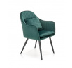 Jídelní židle K464, Zelená/Černá