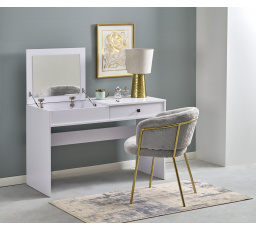 Toaletní stolek MEGAN, Bílá