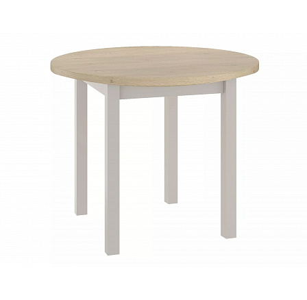 Jídelní stůl ADAM 80, Krémový dub / Kašmír