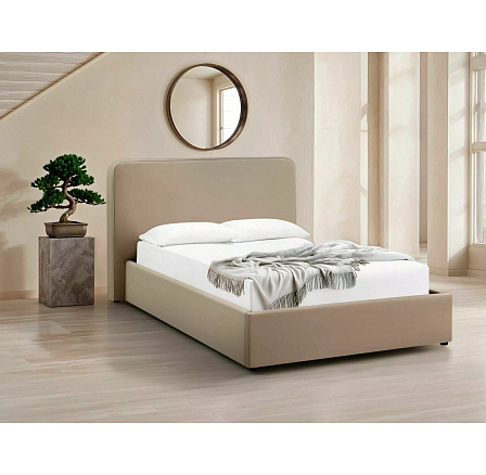 POSTEL LUMIA VELVET 160x200 BARVA C. BEŽ BLUVEL 40