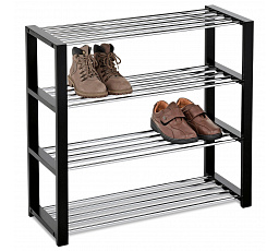 Botník, masiv, černá, 83168-14 BK