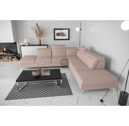 Rohová sedací souprava OSLO MAX 295x295 - pravá, béžová