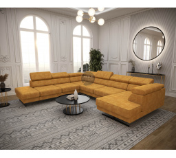 Rohová sedací souprava EMPORIO MAX II 300X350X180 - volitelný odstín , levá