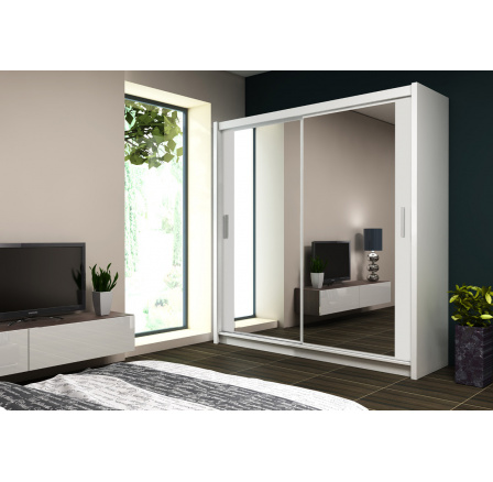 Šatní skříň PARIS 120, bílá Šatní skříň PARIS 120, bílá