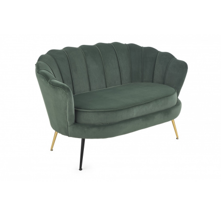 Pohovka AMORINITO XL, tmavě zelená/zlatá Pohovka AMORINITO XL, tmavě zelená/zlatá