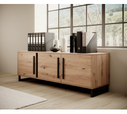 Nízká skříňka ARIA Artisan+Černá