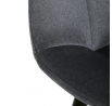 Barová židle, šedá, látka,AUB-X7015 GREY2