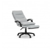 Kancelářské křeslo, synchronní mechanismus, stříbrná látka, KA-Y350 SIL