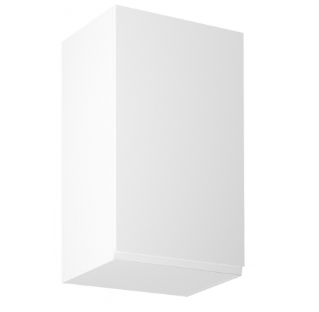 Kuchyňská horní skřínka ASPEN G45 - Levá, Bílá/Bílý lesk Kuchyňská horní skřínka ASPEN G45 - Levá, Bílá/Bílý lesk