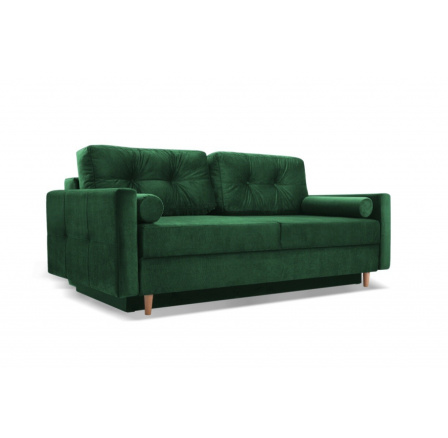 Pohovka rozkládací PASTELLA Zelená, Kronos 19