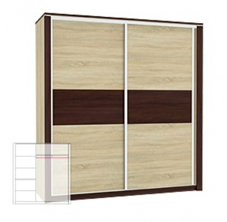 Šatní skříň OLIWIERS 02 D