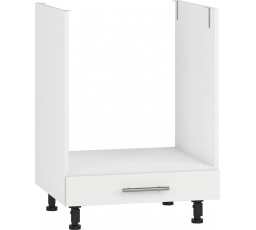 Kuchyňská spodní skříňka na troubu VENTO DP-60/82 bílý mat zásuvka