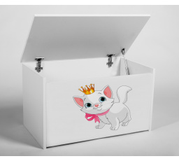 Truhla na hračky DARIA White