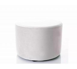 Taburet DOTI A VELVET, Světle šedý Bluvel 03