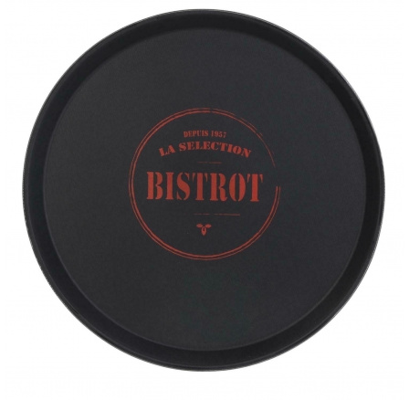 Protiskluzový podnos Bistrot červený