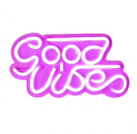 Lampa Good Vibes Neon LED