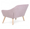 Dvoumístná pohovka, růžová, látka, AK-322 PINK2