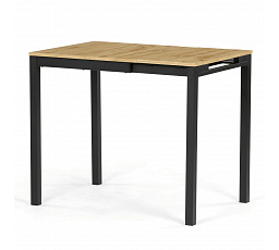 Jídelní stůl rozkládací 60-90x60 cm, melamin, dub, GDT-206 OAK