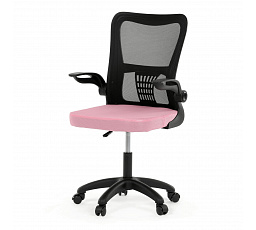 Dětská židle, houpací mechanismus, růžová síťovina, KA-K2006 PINK