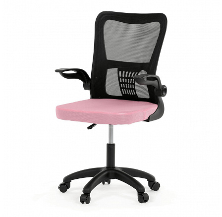 Dětská židle, houpací mechanismus, růžová síťovina, KA-K2006 PINK