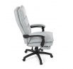 Kancelářské křeslo, synchronní mechanismus, stříbrná látka, KA-Y350 SIL