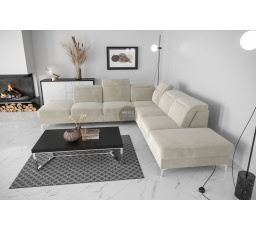 Rohová sedací souprava OSLO MAX 295x295 - pravá, béžová