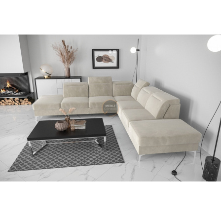 Rohová sedací souprava OSLO MAX 295x295 - pravá, béžová
