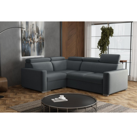 Sedací souprava Petrit III levá Paros tmavě šedá