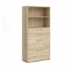 Regál OFFICE 80400/146, Dub sonoma