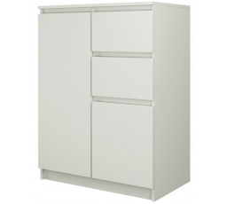 Komoda TOPA 2D2S, BÍLÁ