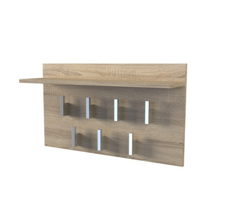 Nástěnný věšák Modis 2F dub sonoma