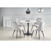 Jídelní stůl AMBROSIO, bílý mramor