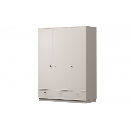 LORINI SKŘÍŇ 150 3D3SZ - kašmír / černá T-lišta / sokl