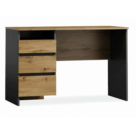 Psací stůl B-005, dub wotan/antracit