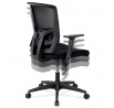 Kancelářská židle, houpací mechanismus, černá síťovina, KA-B1012 BK