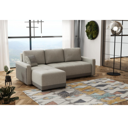 Rohová sedací souprava Michala UNI šedá Rohová sedací souprava Michala UNI šedá