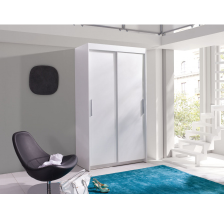 Šatní skříň KARO 100, Bílá Šatní skříň KARO 100, Bílá