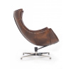 Křeslo LUXOR, hnědé