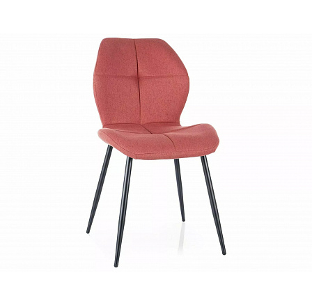 Jídelní židle FRANK NEA, Grapefruit 56/Černá