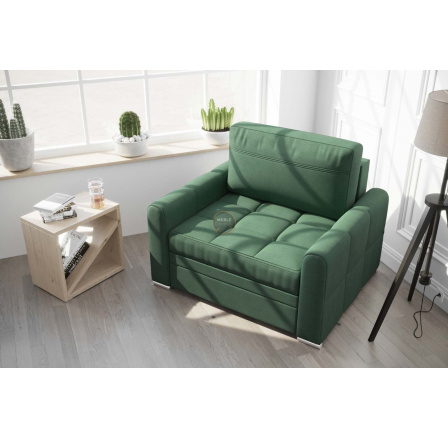 Křeslo VERONA 105 cm - tyrkysová