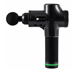 Masážní pistole ME-MG09 s 10 vyměnitelnými nástavci Černá