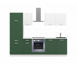 Kuchyňská linka TONI 260 cm, Labrador/Bílá