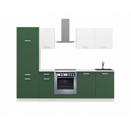 Kuchyňská linka TONI 260 cm, Labrador/Bílá Kuchyňská linka TONI 260 cm, Labrador/Bílá