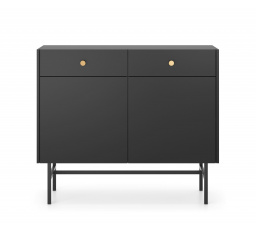 Komoda DIVA 2D2SZ černá