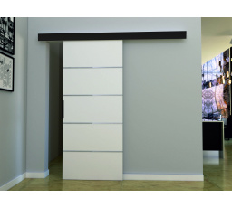 Posuvné dveře STANDART MIX B70, Bílá/Černá