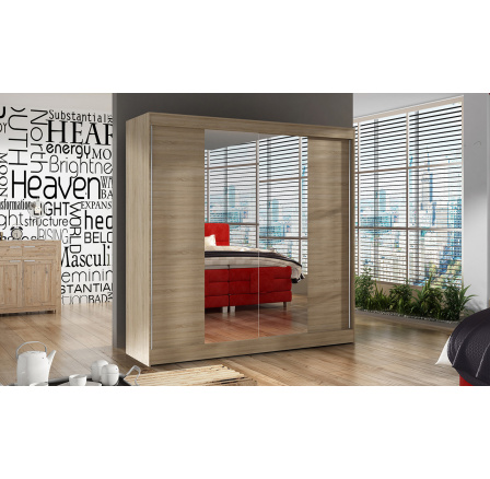 Šatní skříň BAJA II 200, Dub sonoma